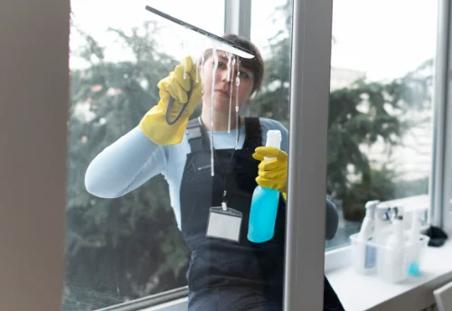 Nettoyage de vitres intérieures et extérieures à Saint-Jean-de-la-Porte